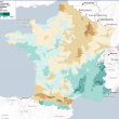 Anomalie de pluie cumulée depuis le 01/01/25